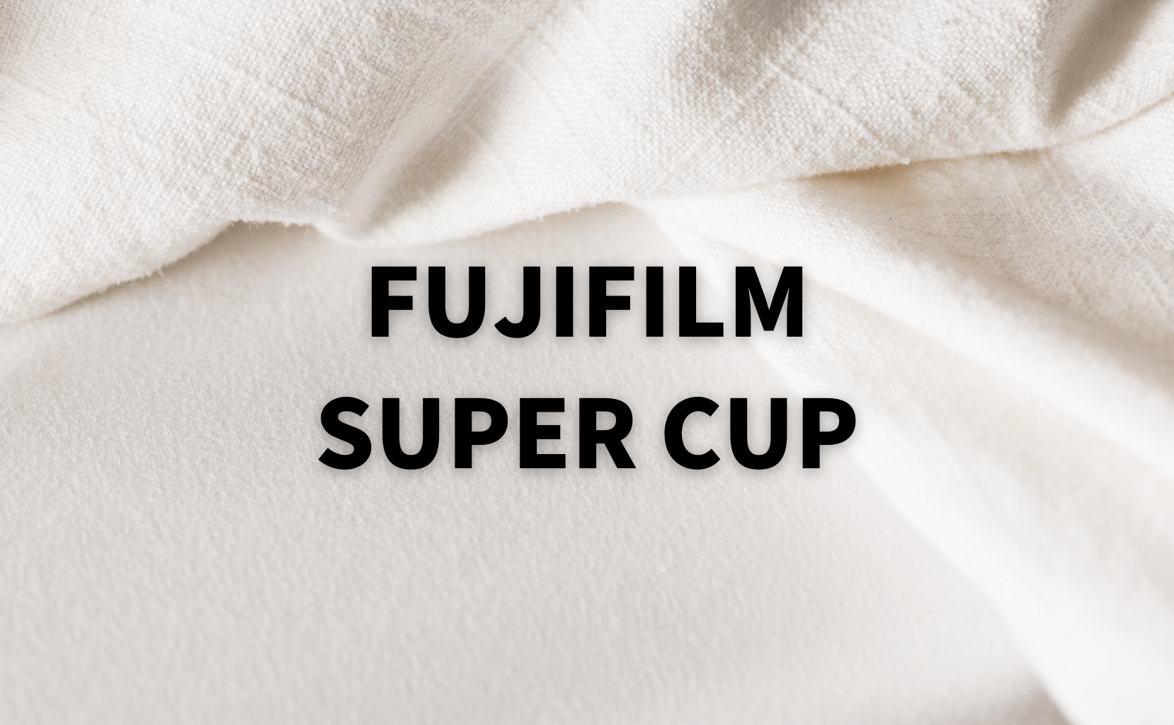 Fujifilm Super Cup 試合日程 放送配信 23 Stadio