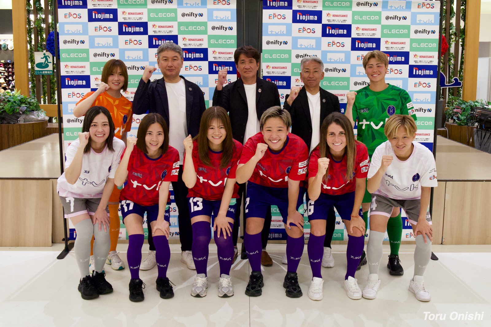 ノジマステラ神奈川相模原 2026/27シーズン 新体制発表会